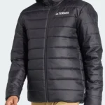 Adidas Terrex Black Puffer Front Jacket