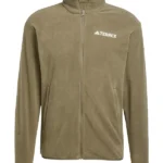 Adidas Terrex Natural Multi Essentials Olive Zipper Jacket