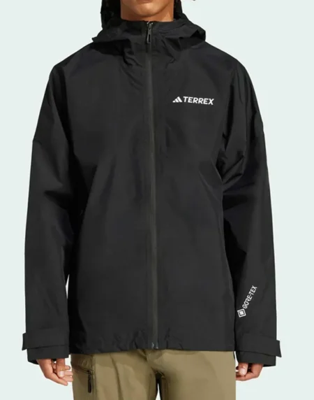 Adidas Terrex Xperior Black Performance Front Jacket