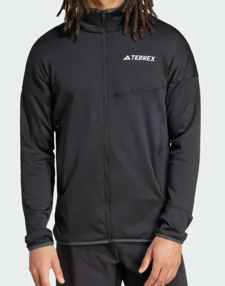 Adidas Terrex xperior Light Fleece Black Jacket