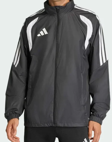 Adidas Tiro 26 League Black Windbreaker Front Jacket