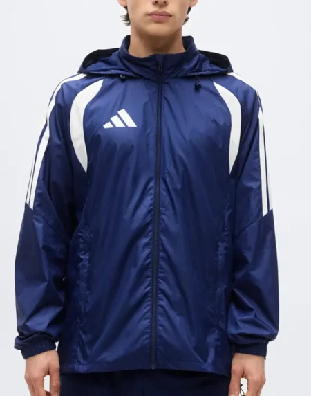 Adidas Tiro 26 League Blue Windbreaker Front Jacket