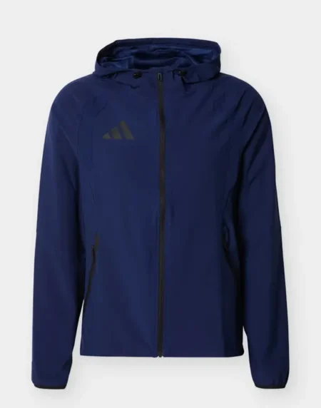 Adidas Tiro Travel Windbreaker Blue Jacket