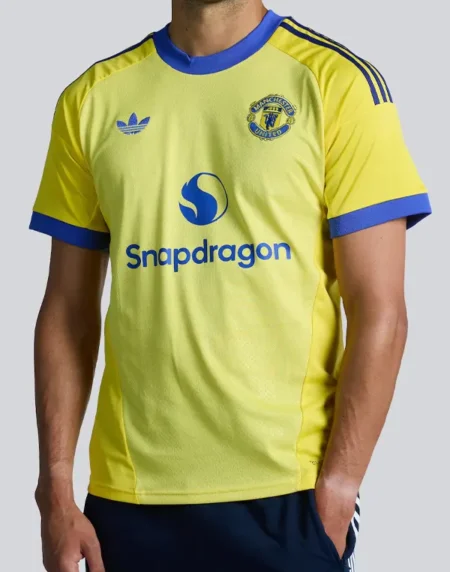 Manchester Away Goalkeeper Yellow Jersey