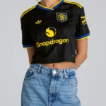 Manchester Cropped Black Jersey