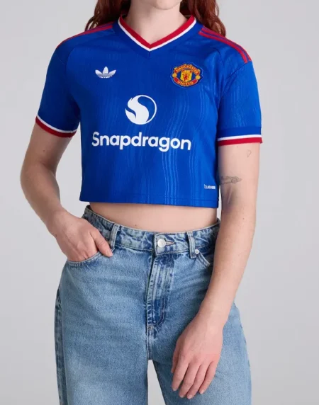 Manchester Cropped Blue Jersey