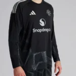 Manchester Home Goalkeeper Black Jersey
