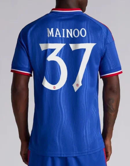 Manchester Mainoo 37 UCL Away Jersey