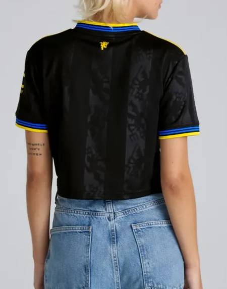 Manchester United Cropped Black Jersey