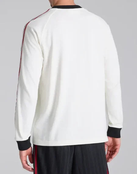 Manchester United FC Long Sleeve White Shirt
