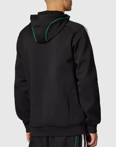 Newcastle United Urban Black Back Pullover Hoodie