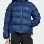 Adicolor Short Puffer Blue Jacket