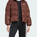 Adicolor Short Puffer Brown Jacket