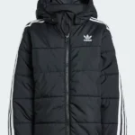 Adicolor Trefoil 3 Stripe Black Jacket
