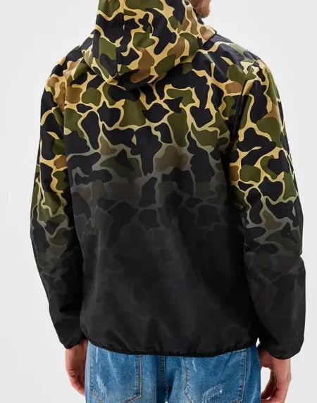 Adidas Camo Windbreaker Back Jacket