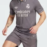 Adidas Football Real Madrid Brown T Shirt