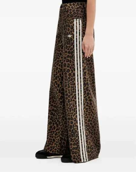 Adidas Leopard Print Brown Trouser