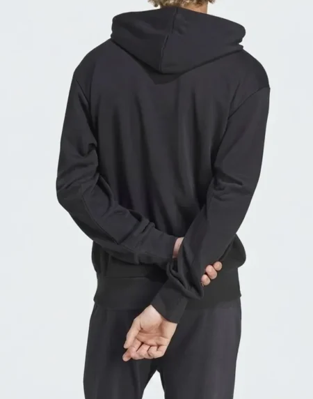 Adidas Linear French Terry Black Hoodie