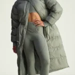 Adidas McCartney Padded Winter Stone Green Jacket
