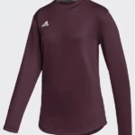 Adidas Phstl Fleece Maroon Jacket