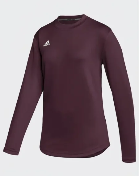 Adidas Phstl Fleece Maroon Jacket