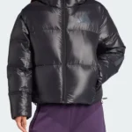 Adidas Puffer Climawarm Down Black Jacket