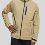 Adidas Rain Golf Beige Jacket