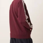 Adidas Retro Track Back Burgundy Jacket