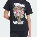 Farm Rio Graphic Black T Shirt