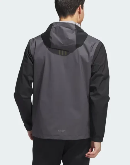 Golf Rain back Rdy Black Jacket