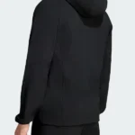 Juventus Travel Windbreaker Black Jacket
