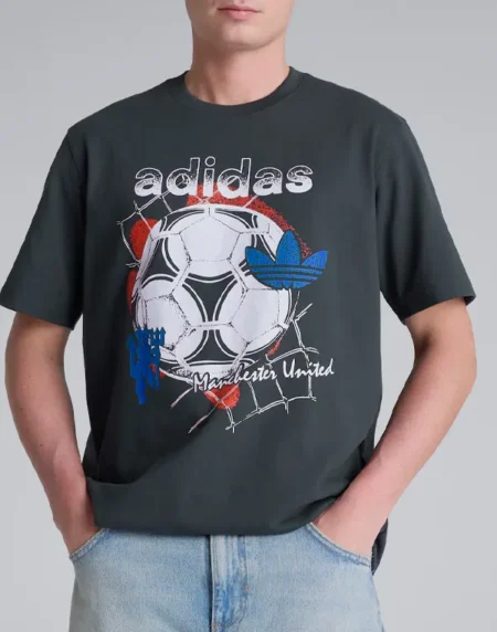 Manchester United Graphic Gray Shirt