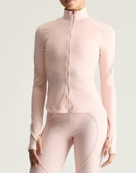 Mccartney Training Midlayer Pink Jacket