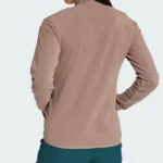 Multi Essentials Zip Trace Brown Jacket