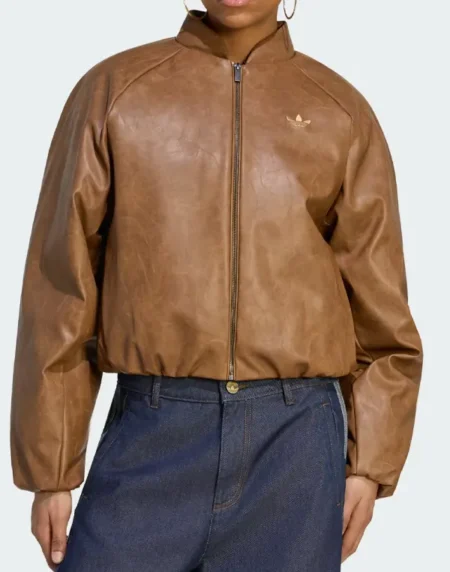 SST Cropped Brown Jacket