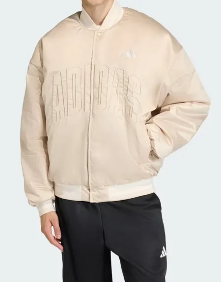 Stadium Insulated Beige Jacket