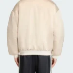 Stadium Insulated Beige back Jacket