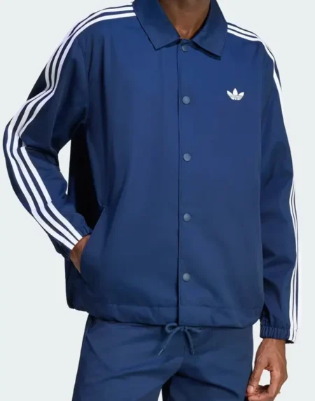 Stripes Coaches Blue Jacket
