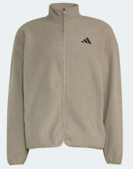 Tech 3 Stripes High Pile Fleece Jacket