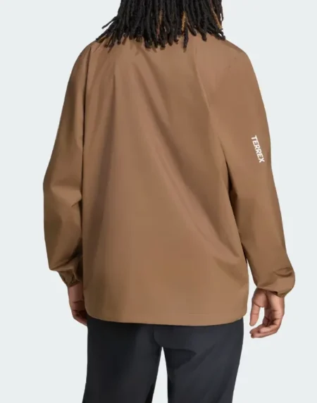 Terrex Essentials 2 layer Rain Brown Jacket