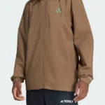 Terrex Essentials Rain Brown Jacket