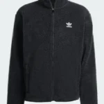 Trefoil Essentials Teddy Black Jacket