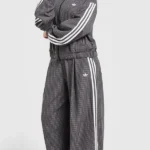 3-Stripes Checks Track Jacket