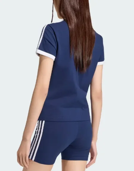 Adidas Stripes Slim Tee Shirt