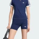 Adidas Stripes Slim Tee Blue Shirt