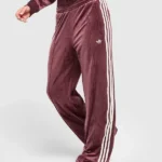 Adidas 3 Stripe Velour Pants