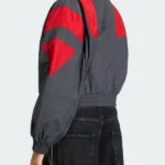 Adidas Blocked Washed Black Track Top