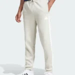 Essentials 3 Stripes White Pants
