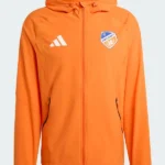 Adidas FC Tiro Windbreaker Orange Jacket