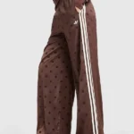 Adidas Firebird Polka Dot Brown Pants